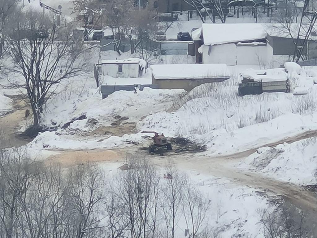 Защита объекта водного фонда. Вырубка деревьев в прибрежной зоне реки  Грачевка | iGrajdanin.ru