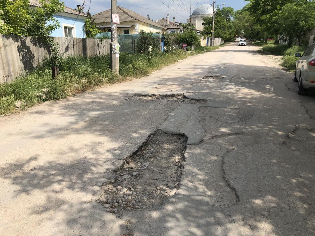 Не выполняется ремонт дороги по улице Будённого в г. Бахчисарай |  iGrajdanin.ru