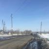 При въезде в посёлек мелиораторов.