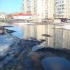 Затопленная пешеходная тропинка