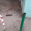 Незаконное ограждение запирается на замок