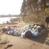 Мусор на напротив Среднего (второго) Суздальского озера