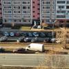 фото незаконной парковки на газоне
