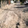 Отсутствие дорожного покрытия на ул. Чапаева