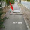фото "нештатной крышки" люка на дорожке