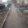 когда-то здесь был асфальт, теперь грязь