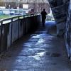 Вид тротуара.
