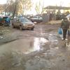 Подступы к подъезду и "радостные" пенсионеры
