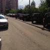 Тротуар у корпусов 1 и 2